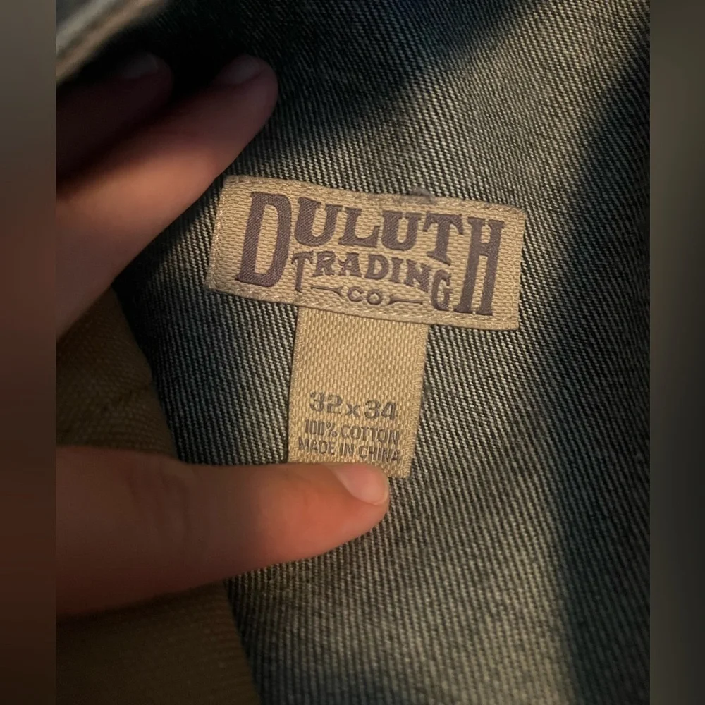 Duluth Trading Company Black Denim Jeans Men’s